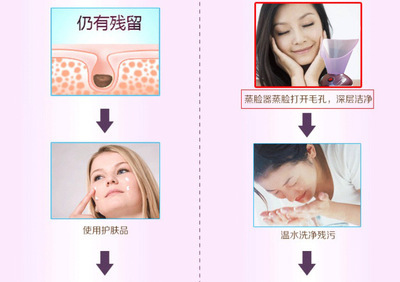 批发采购美容仪器-美颜喷雾仪 新品蒸脸器配鼻罩 去黑头 保湿 美白 蒸面器批发采
